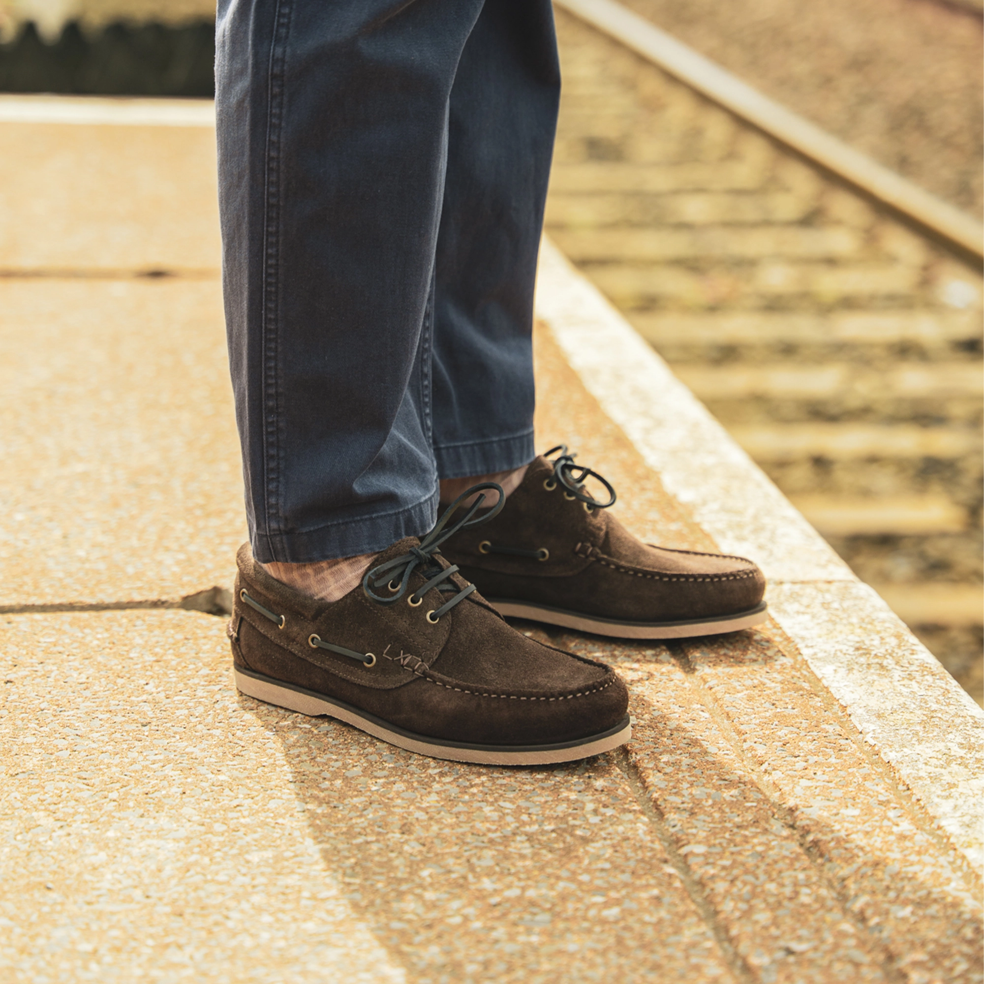 EARBY // BROWN SUEDE